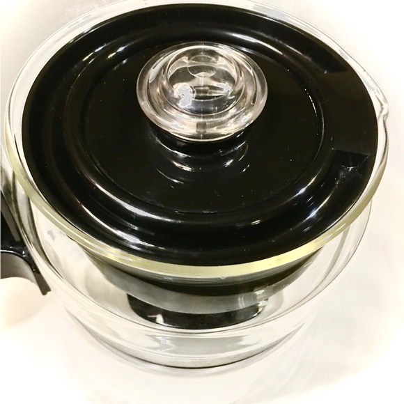 ONE-ALL MEDELCO 8-CUP STOVETOP GLASS PERCOLATOR EXCELLENT CONDITION German Glass - Picture 7 of 10